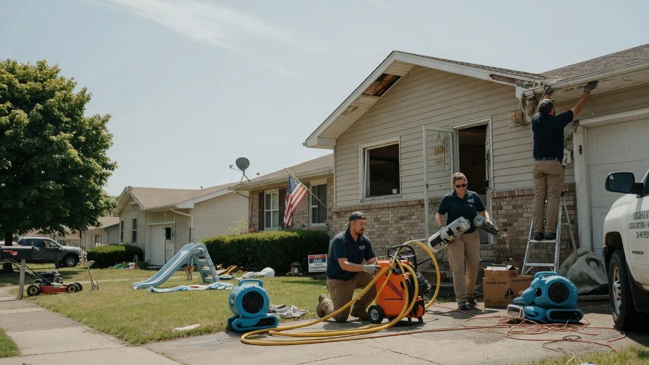 Water Damage Restoration in De Soto, KS near me